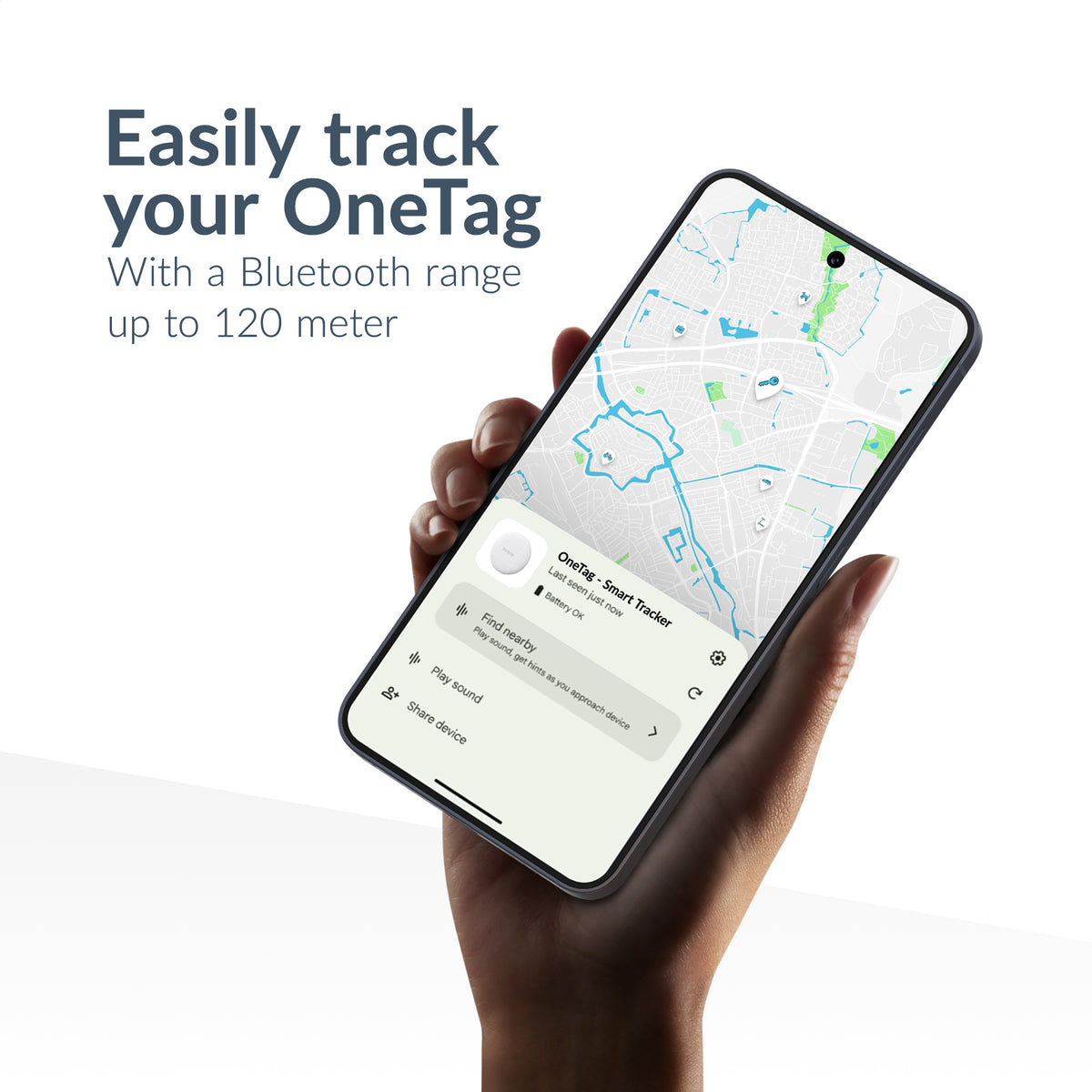Beeep Onetag Apple Find My & Android Tracker - Kids Wristband Silicon Astronaut