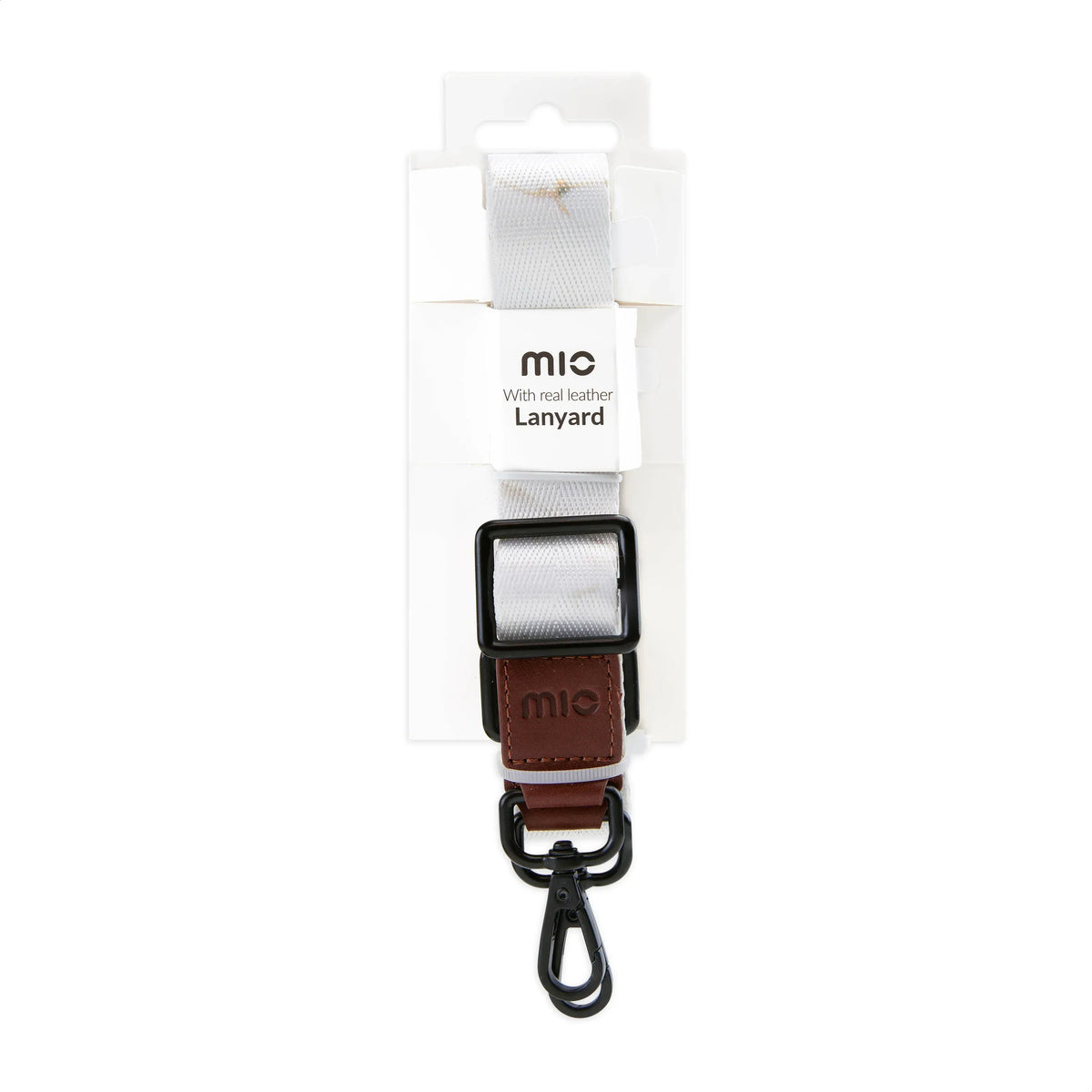 Mio By Mobilize Mio Lanyard White Marble - Essentify