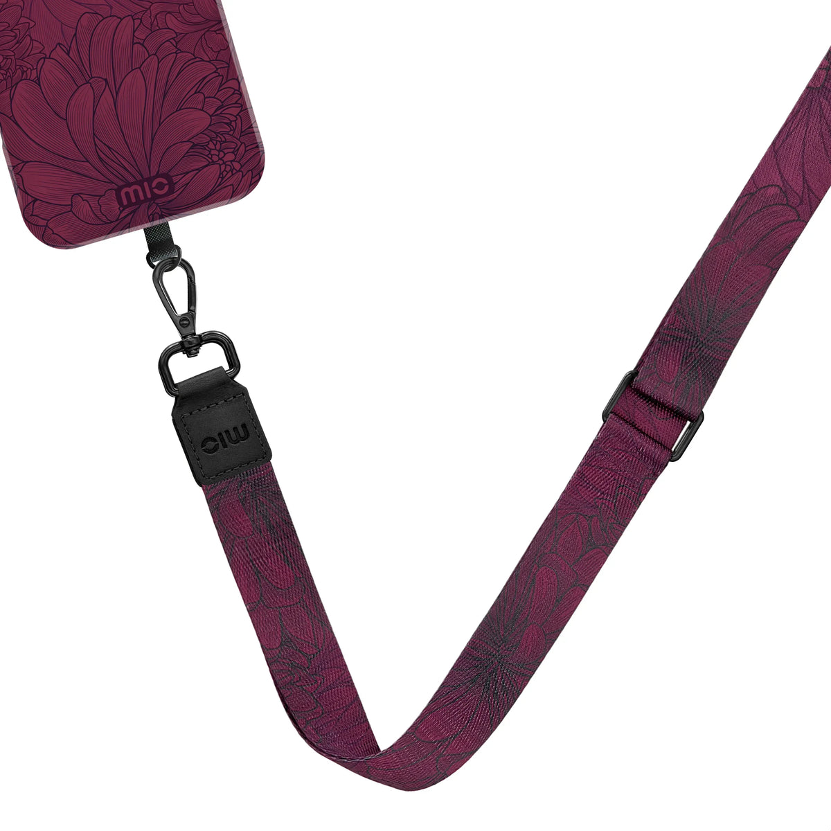 Mio By Mobilize Mio Lanyard Berry Blooms - Essentify