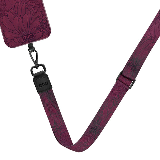 Mio By Mobilize Mio Lanyard Berry Blooms - Essentify