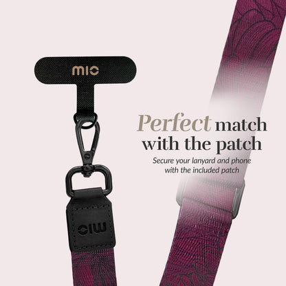 Mio By Mobilize Mio Lanyard Berry Blooms - Essentify