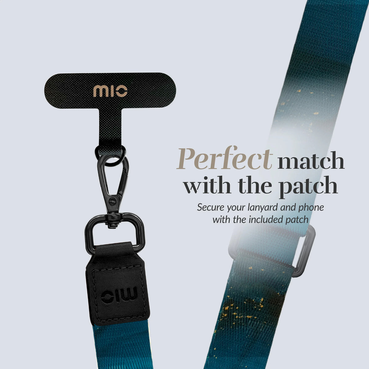 Mio By Mobilize Mio Lanyard Midnight Sparkle - Essentify