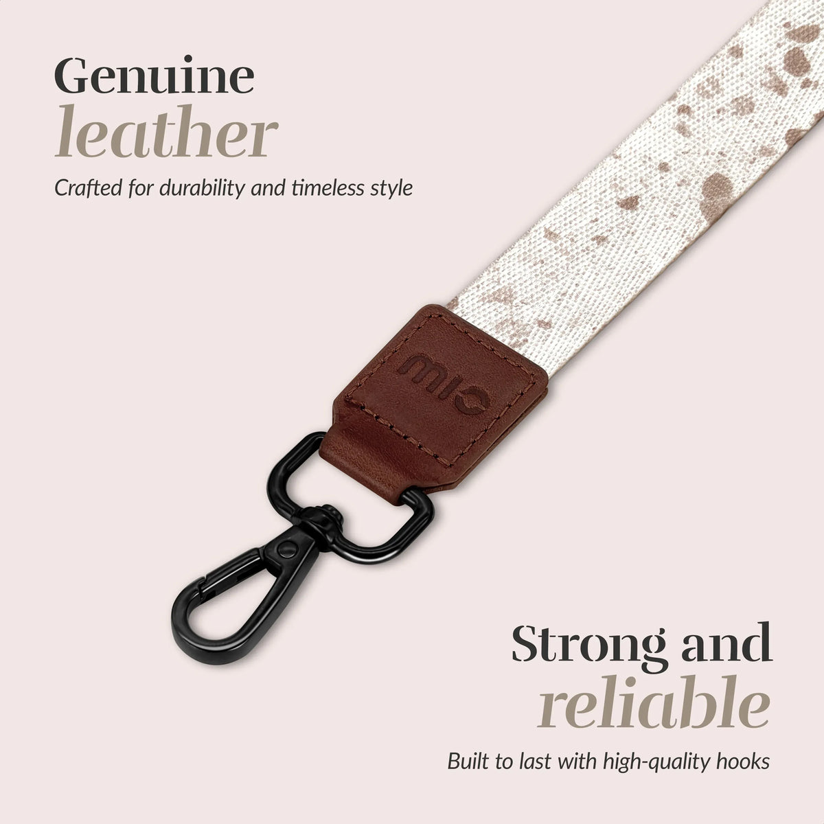 Mio By Mobilize Mio Lanyard Soft Terrazzo - Essentify