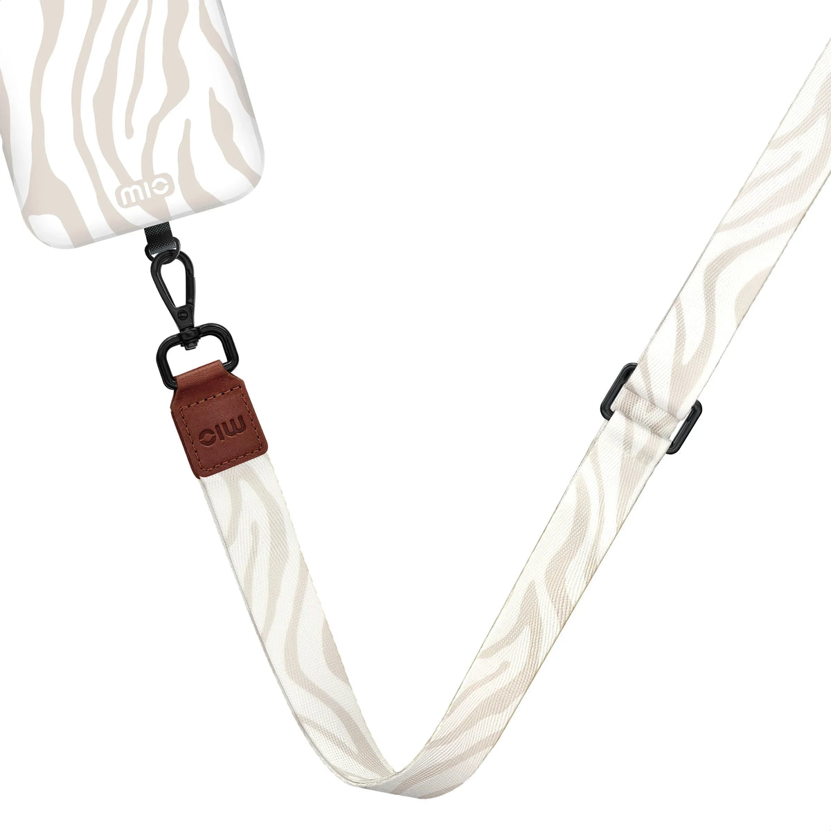 Mio By Mobilize Mio Lanyard Sandy Zebra - Essentify
