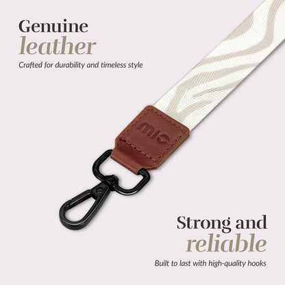 Mio By Mobilize Mio Lanyard Sandy Zebra - Essentify