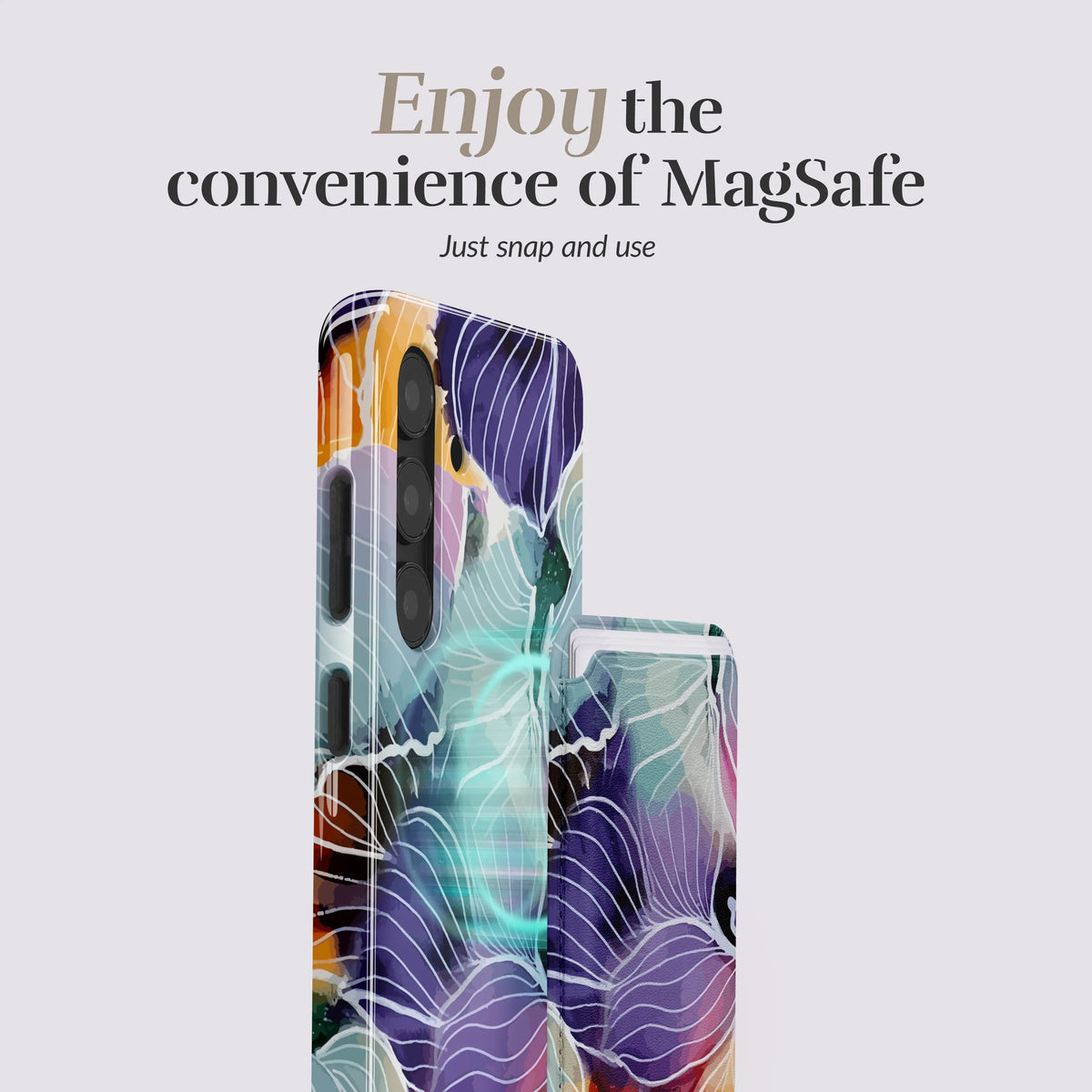 Mio By Mobilize Mio Flowers Magsafe Compatible Card Holder - Essentify