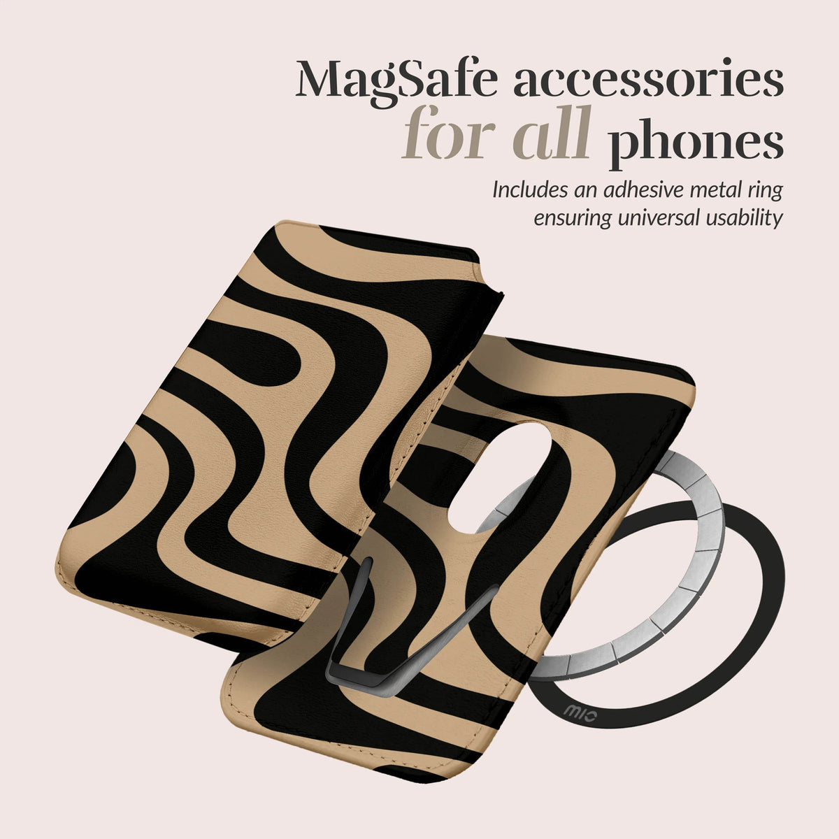 Mio By Mobilize Mio Swirl Magsafe Compatible Card Holder - Essentify