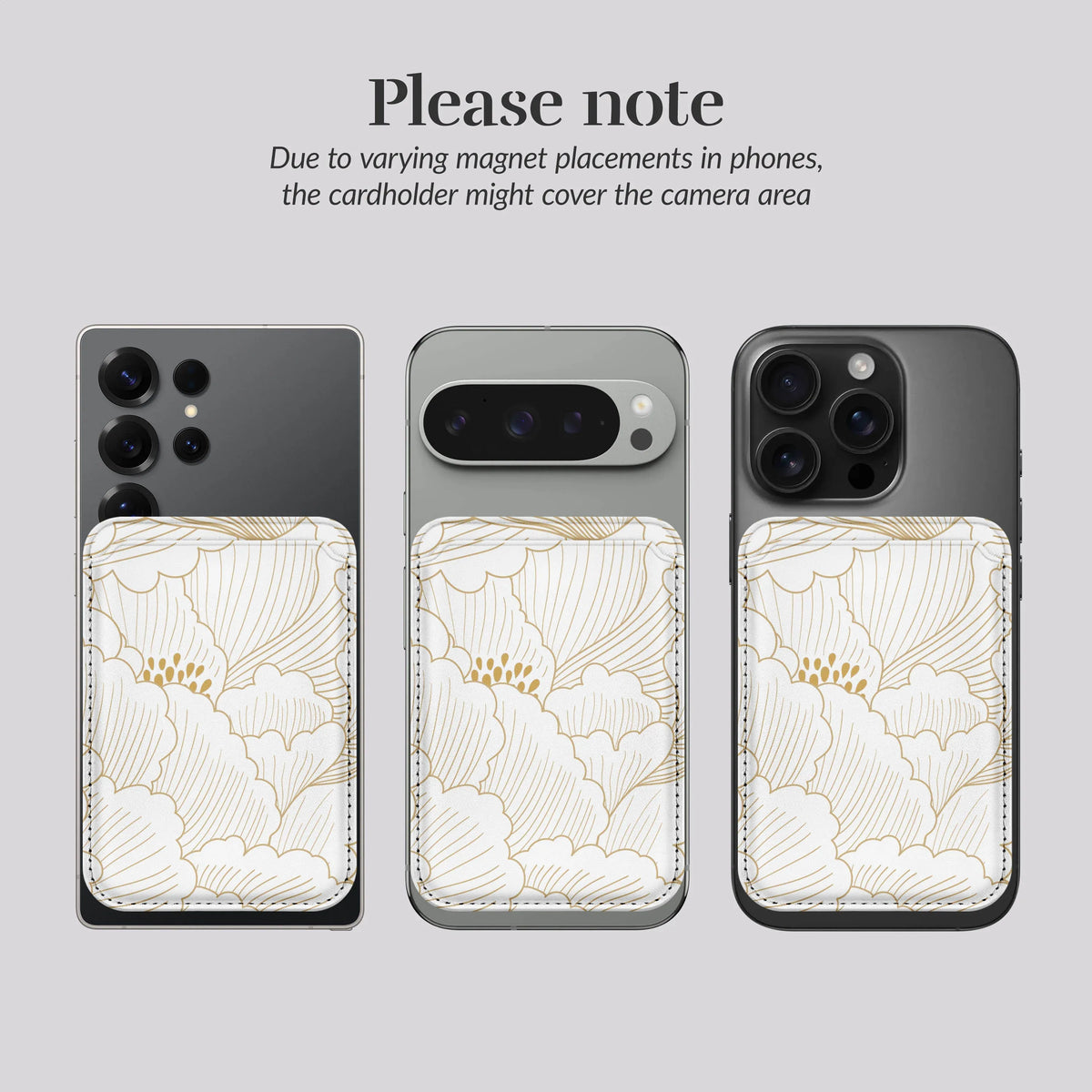 Mio By Mobilize Mio Roses Magsafe Compatible White Card Holder - Essentify