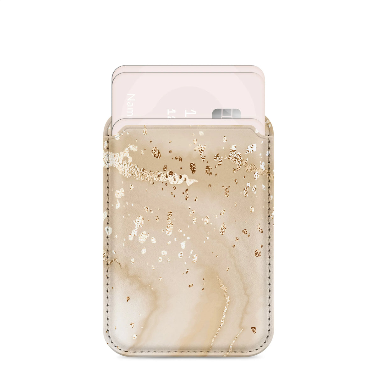 Mio By Mobilize Mio Gold Marble Magsafe Compatible Card Holder - Essentify