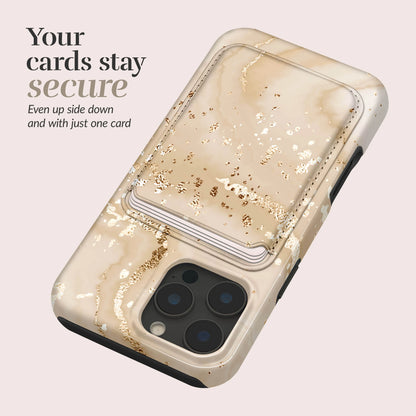 Mio By Mobilize Mio Gold Marble Magsafe Compatible Card Holder - Essentify