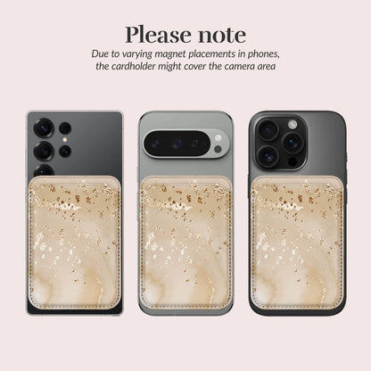 Mio By Mobilize Mio Gold Marble Magsafe Compatible Card Holder - Essentify