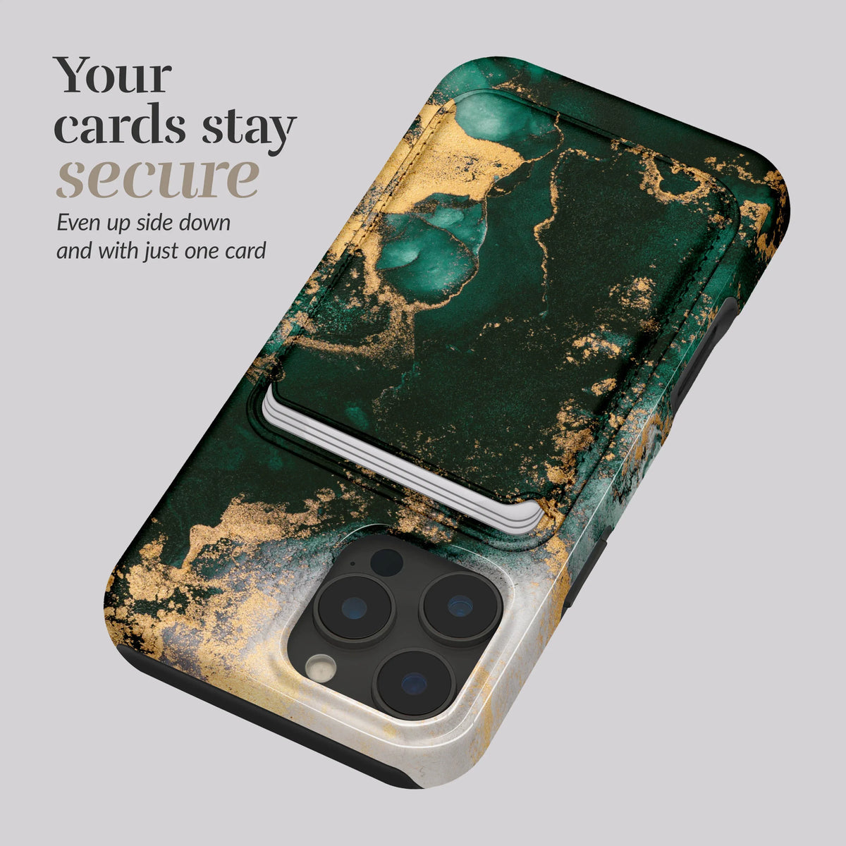 Mio By Mobilize Mio Green Marble Magsafe Compatible Card Holder - Essentify