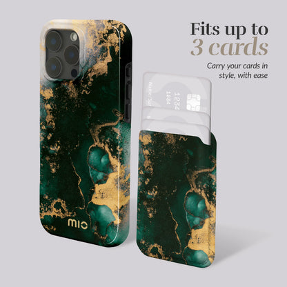 Mio By Mobilize Mio Green Marble Magsafe Compatible Card Holder - Essentify