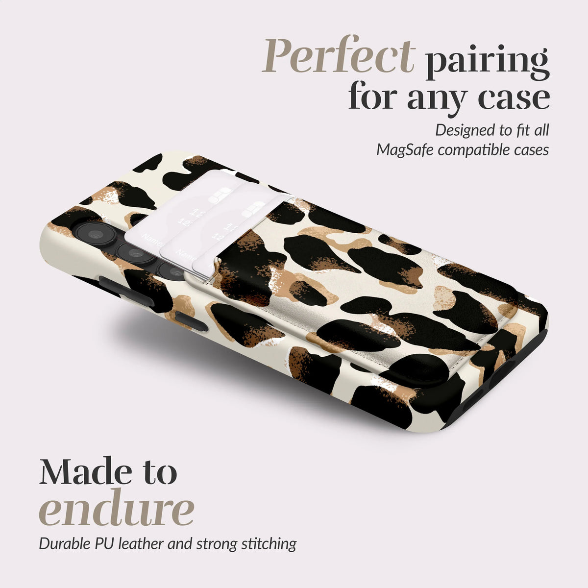 Mio By Mobilize Mio Leopard Magsafe Compatible Card Holder - Essentify