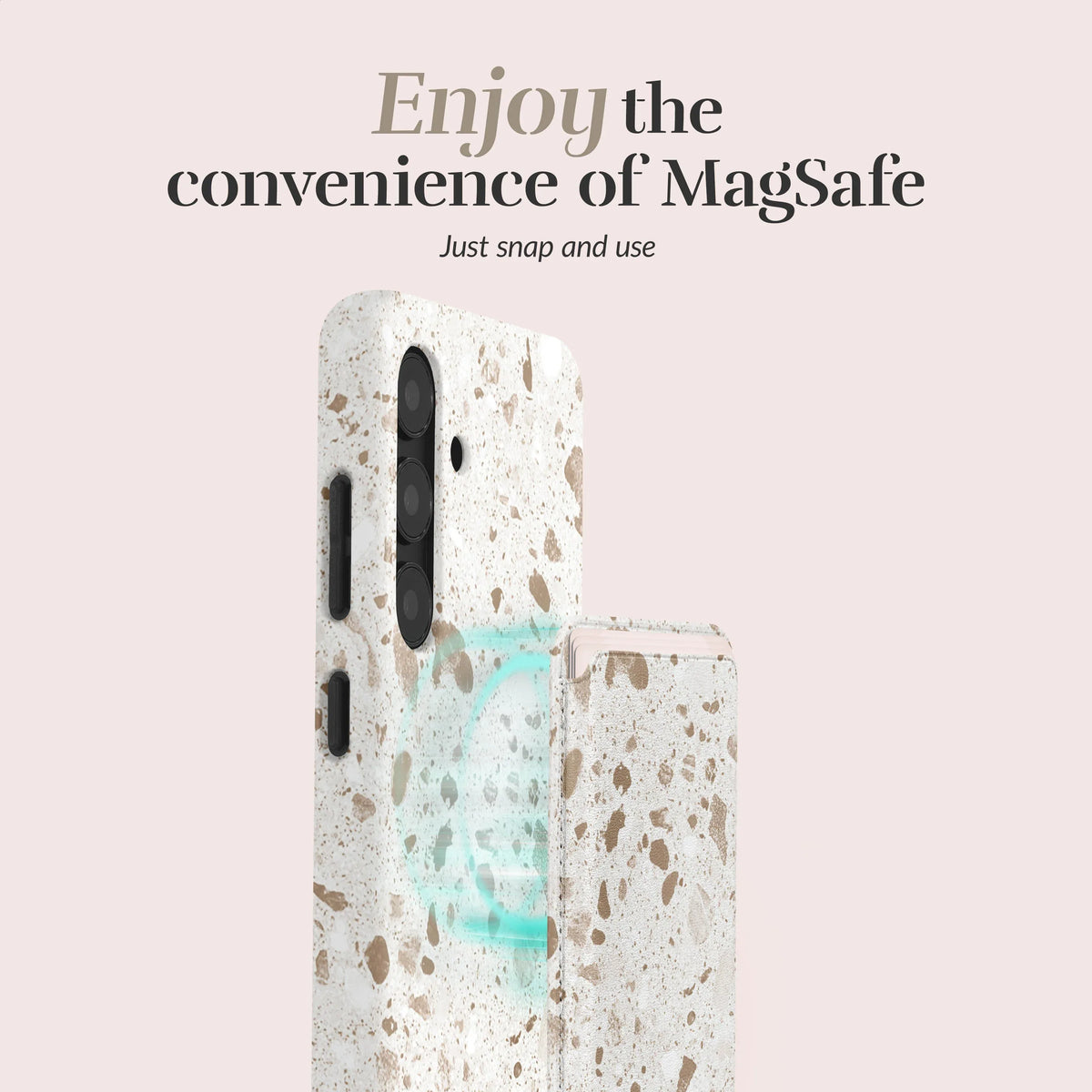Mio By Mobilize Mio Soft Terrazzo Magsafe Compatible Card Holder - Essentify