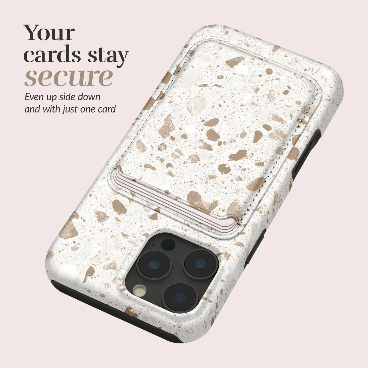 Mio By Mobilize Mio Soft Terrazzo Magsafe Compatible Card Holder - Essentify