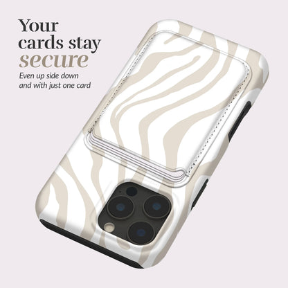Mio By Mobilize Mio Sandy Zebra Magsafe Compatible Card Holder - Essentify