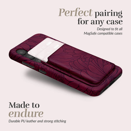 Mio By Mobilize Mio Berry Blooms Magsafe Compatible Card Holder - Essentify