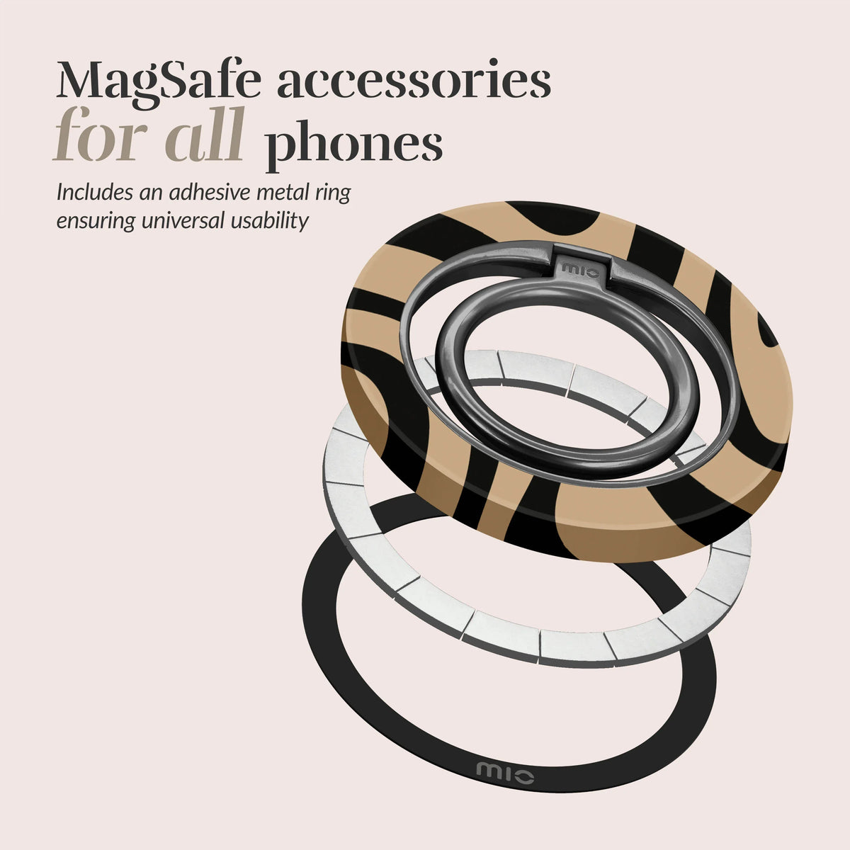 Mio By Mobilize Mio Swirl Magsafe Compatible Ring Holder - Essentify