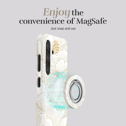 Mio By Mobilize Mio White Roses Magsafe Compatible Ring Holder - Essentify