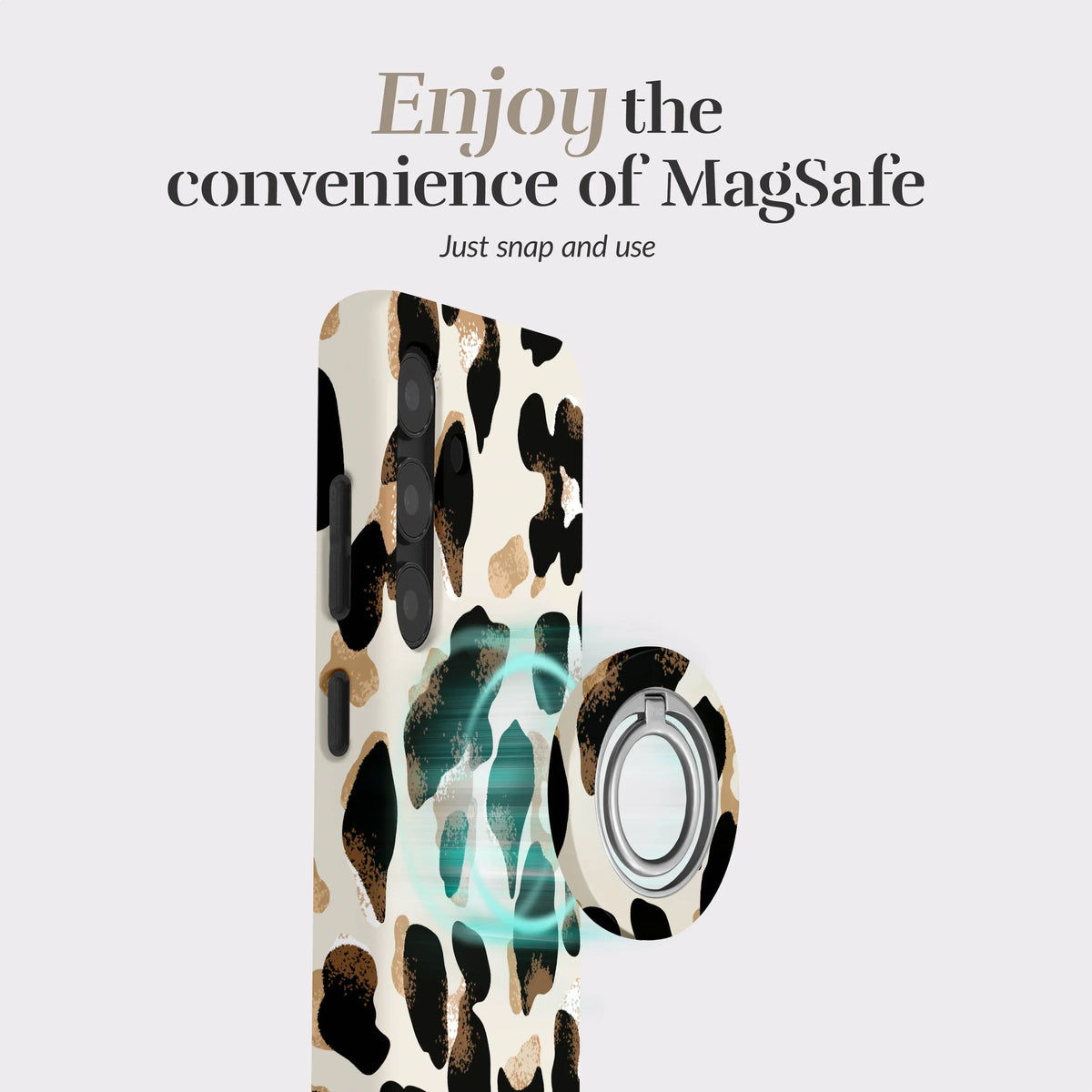 Mio By Mobilize Mio Leopard Magsafe Compatible Ring Holder - Essentify