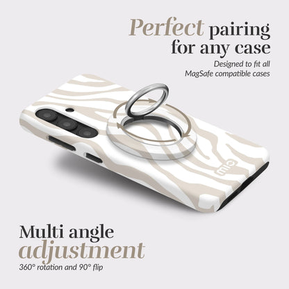 Mio By Mobilize Mio Sandy Zebra Magsafe Compatible Ring Holder - Essentify