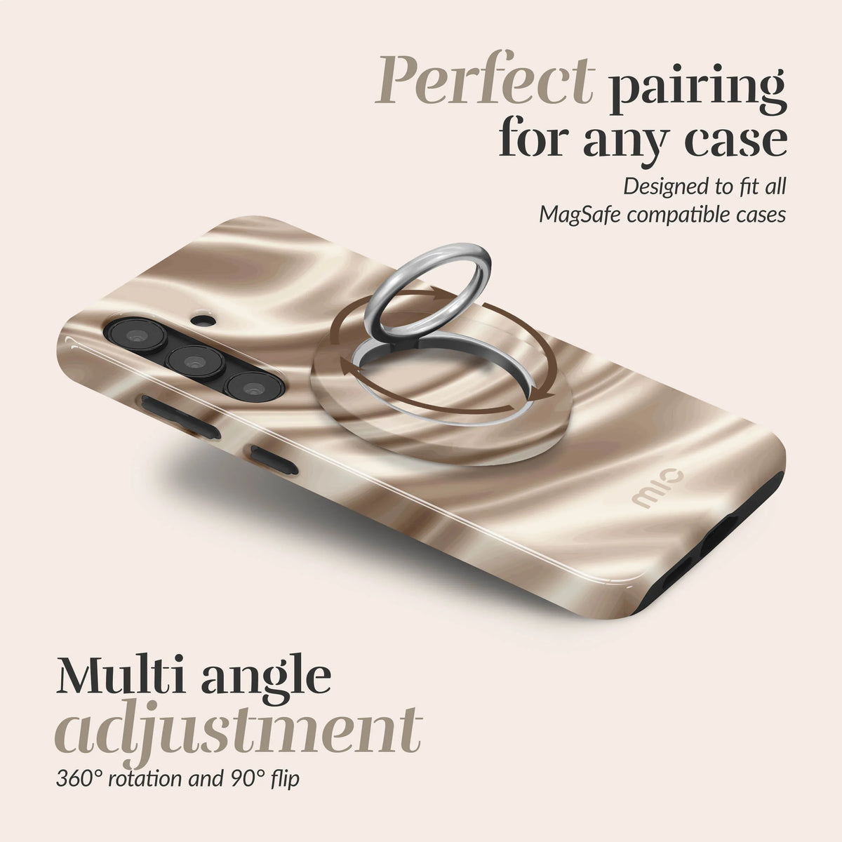 Mio By Mobilize Mio Silky Dreams Magsafe Compatible Ring Holder - Essentify
