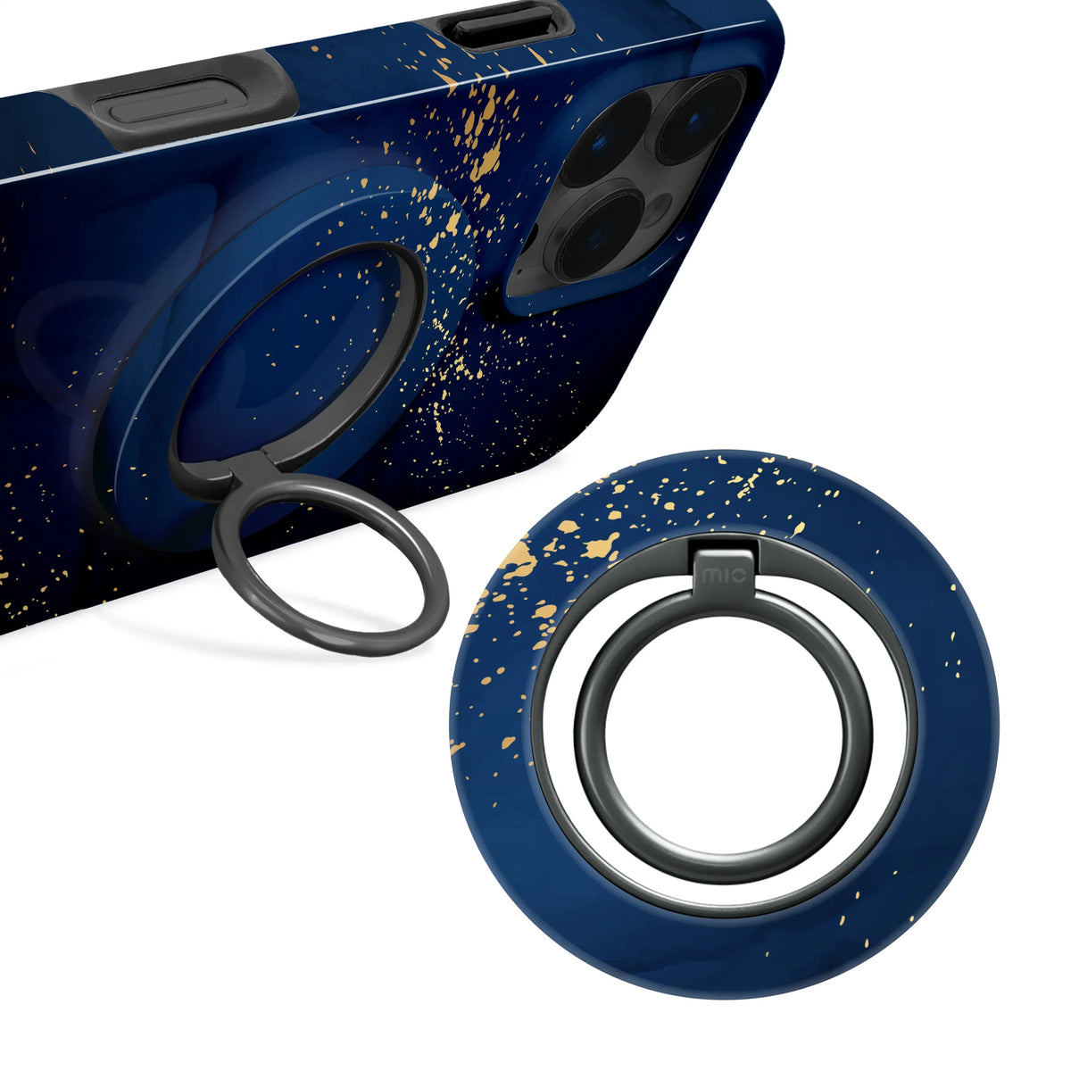 Mio By Mobilize Mio Midnight Sparkle Magsafe Compatible Ring Holder - Essentify