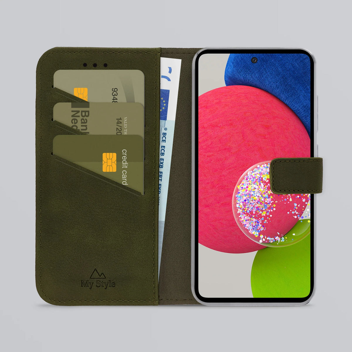 My Style Flex Wallet For Samsung Galaxy A52/A52 5G/A52S 5G Forest Green - Essentify