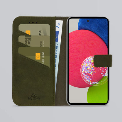 My Style Flex Wallet For Samsung Galaxy A52/A52 5G/A52S 5G Forest Green - Essentify