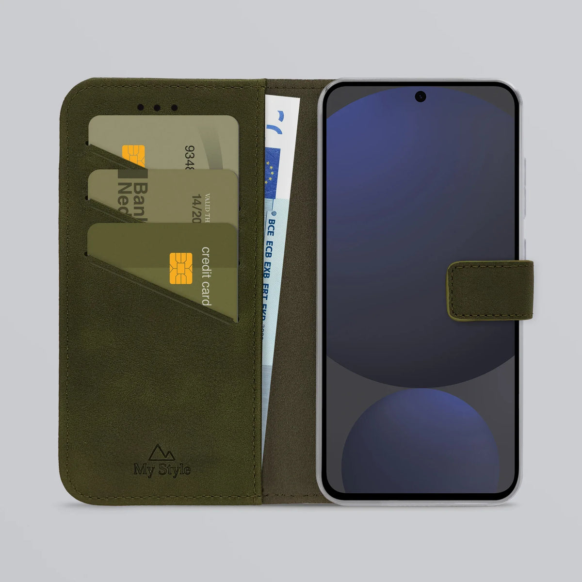 My Style Flex Wallet For Samsung Galaxy S24 Fe 5G Forest Green - Essentify