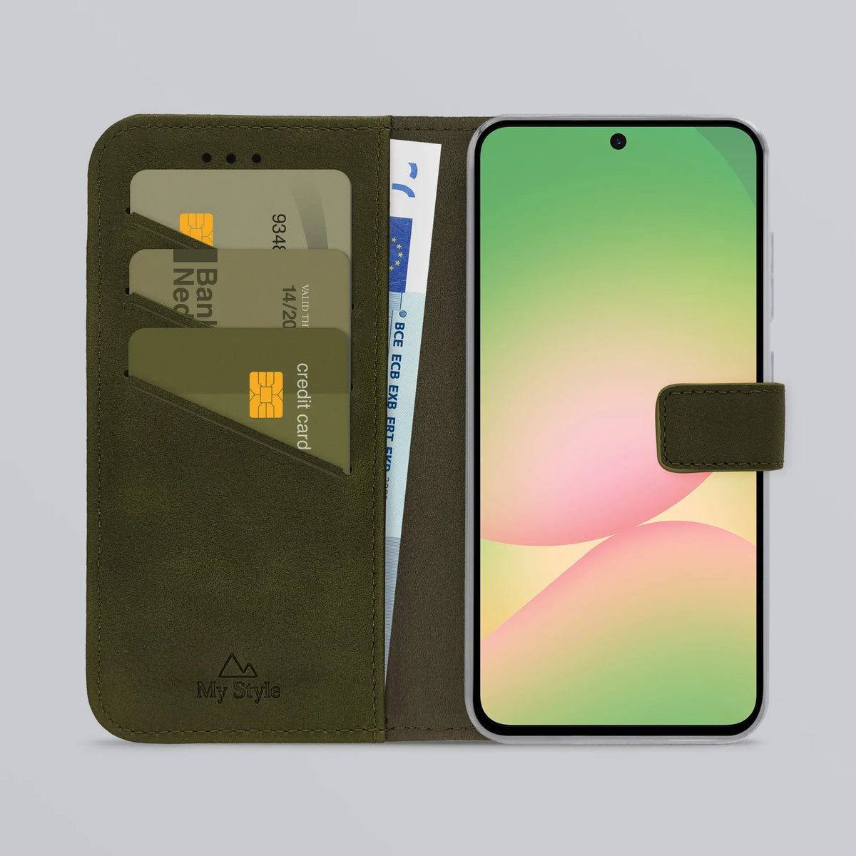 My Style Flex Wallet For Samsung Galaxy A36 5G/A56 5G Forest Green - Essentify