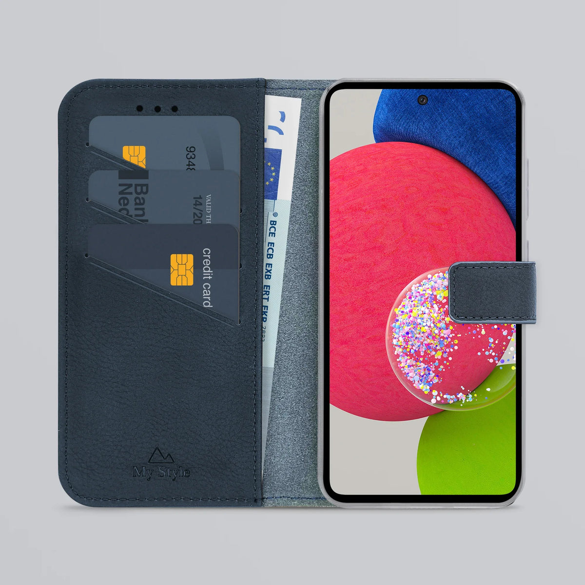 My Style Flex Wallet For Samsung Galaxy A52/A52 5G/A52S 5G Royal Blue - Essentify