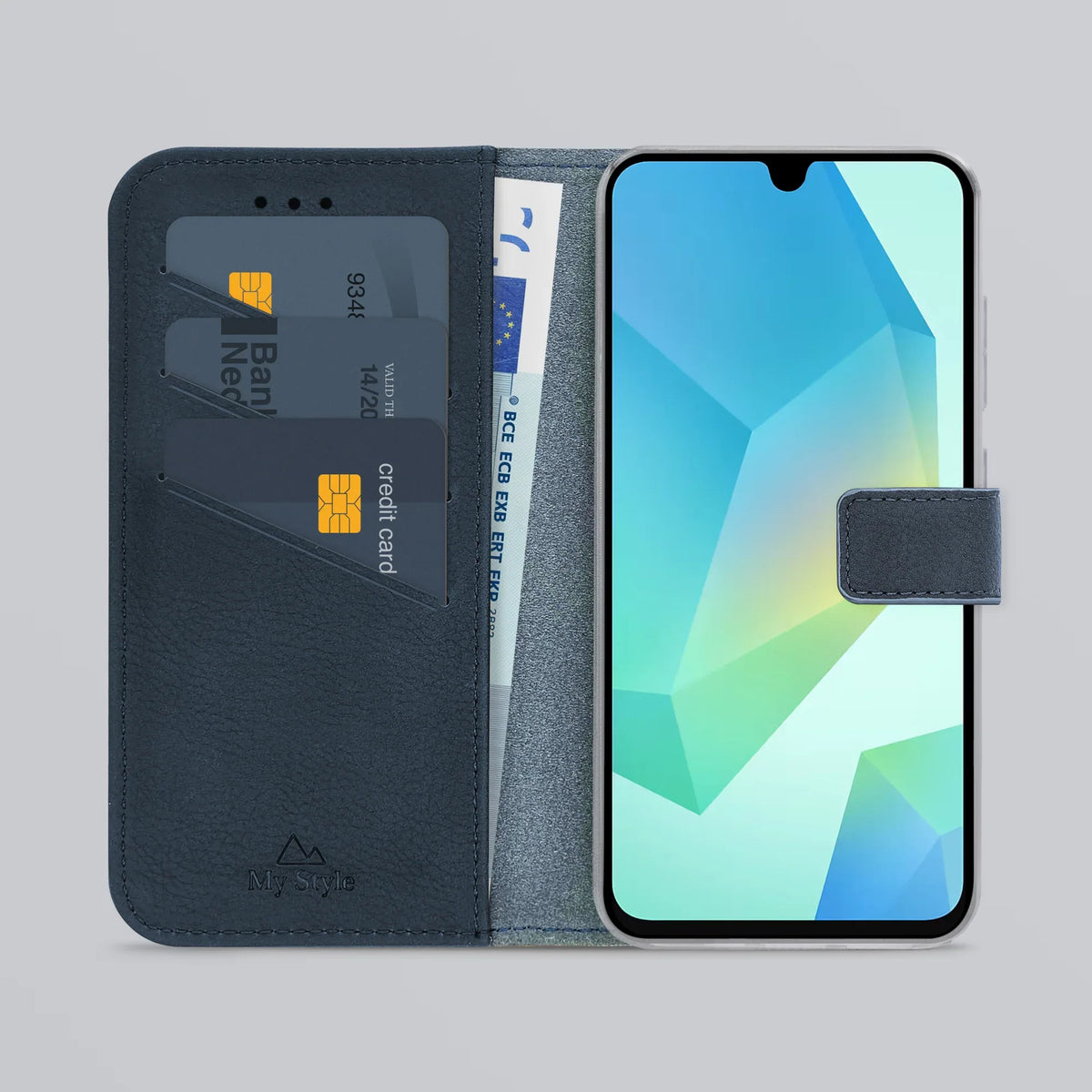 My Style Flex Wallet For Samsung Galaxy A16 4G/5G Royal Blue - Essentify