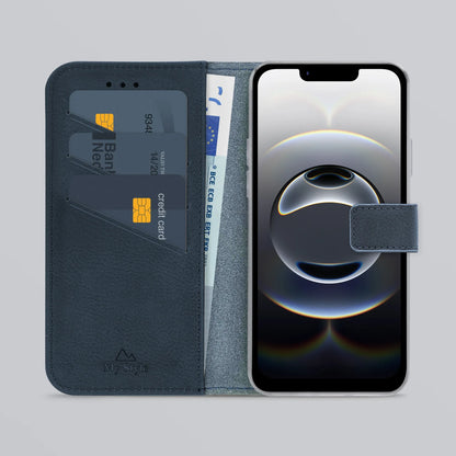 My Style Flex Wallet For Apple Iphone 16E Royal Blue - Essentify