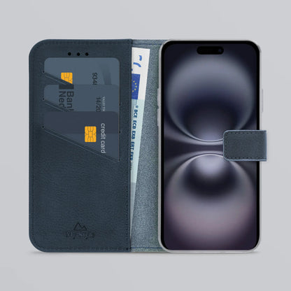My Style Flex Wallet For Apple Iphone 16 Royal Blue - Essentify