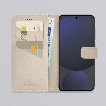 My Style Flex Wallet For Samsung Galaxy S24 Fe 5G Warm Taupe - Essentify