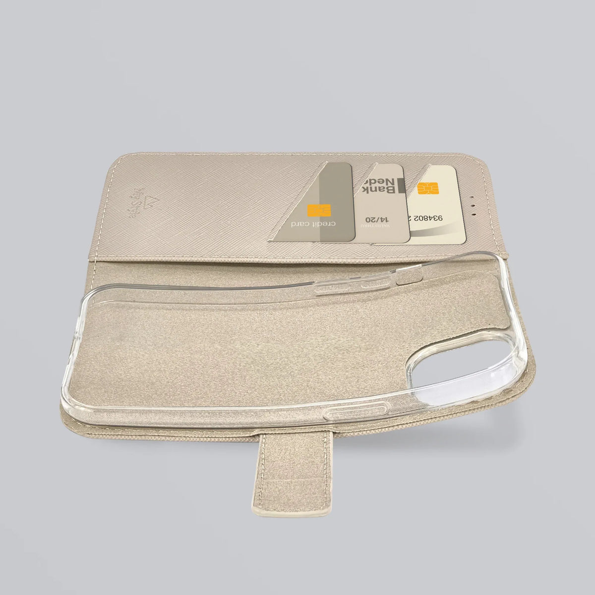 My Style Flex Wallet For Apple Iphone 6/6S/7/8/Se (2020/2022) Warm Taupe - Essentify