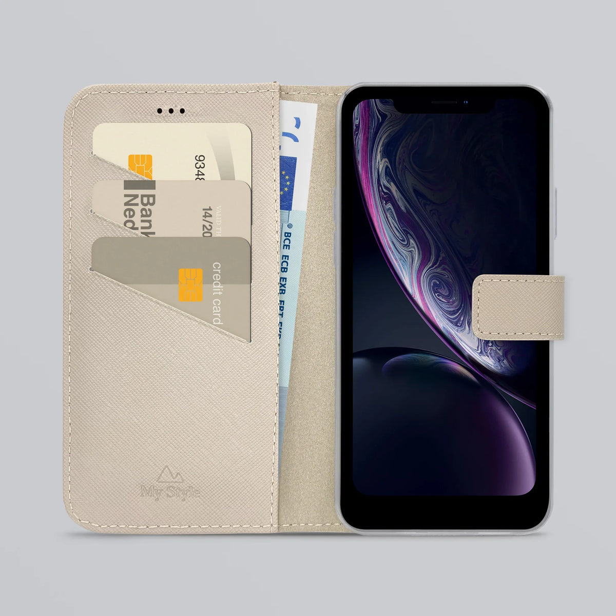 My Style Flex Wallet For Apple Iphone Xr/11 Warm Taupe - Essentify