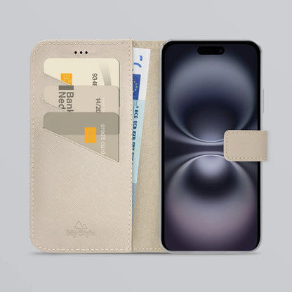 My Style Flex Wallet For Apple Iphone 16 Warm Taupe - Essentify