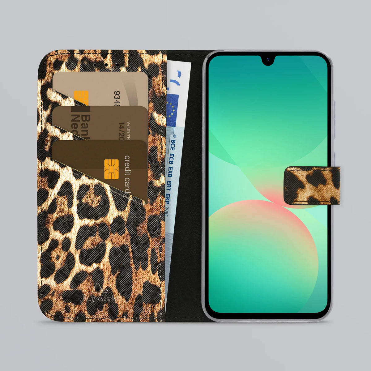 My Style Flex Wallet For Samsung Galaxy A26 5G Wild Leopard - Essentify