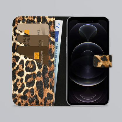My Style Flex Wallet For Apple Iphone 12/12 Pro Wild Leopard - Essentify