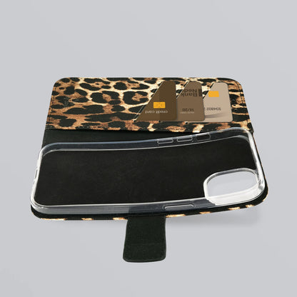 My Style Flex Wallet For Apple Iphone 13/14/15 Wild Leopard - Essentify