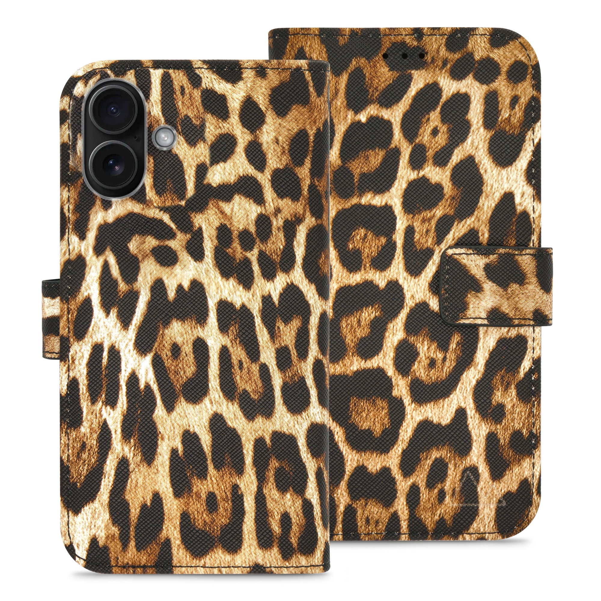 My Style Flex Wallet For Apple Iphone 16 Wild Leopard
