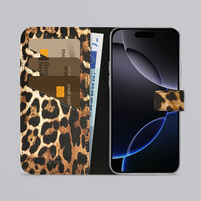 My Style Flex Wallet For Apple Iphone 16 Pro Wild Leopard - Essentify
