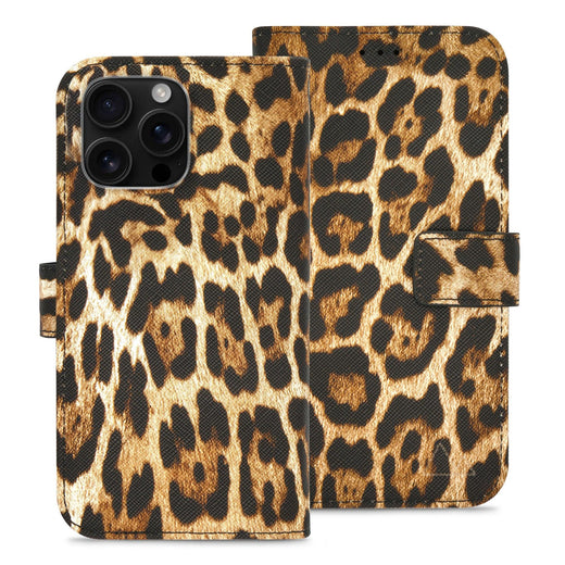 My Style Flex Wallet For Apple Iphone 16 Pro Max Wild Leopard - Essentify