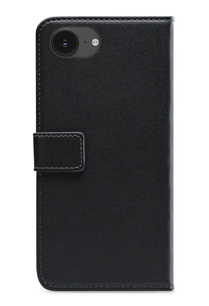 Mobilize Classic Gelly Wallet Book Case Apple Iphone 16E Black - Essentify