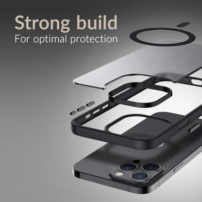 Mobilize Magsafe Compatible Hybrid Pro Case Apple Iphone 16E Black - Essentify