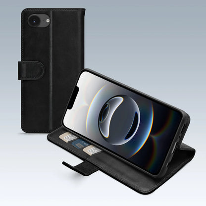 Mobilize Premium Gelly Wallet Book Case Apple Iphone 16E Black - Essentify