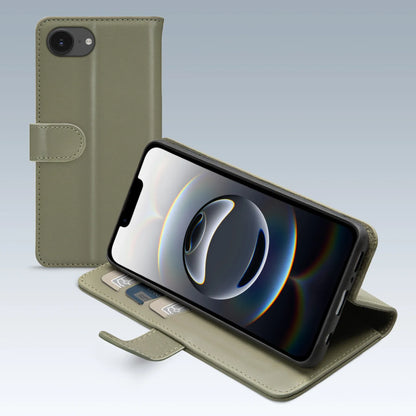 Mobilize Premium Gelly Wallet Book Case Apple Iphone 16E Green - Essentify